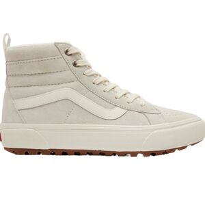 Vans Sk8-Hi MTE Stone Off-White High Top Sneakers Men's 7 Women's 8.5 New